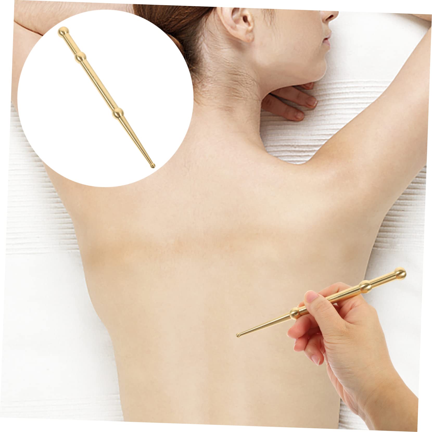 3stücke Akupressurstift Aus Messing Universeller Massagepen Für Akupunktur Effektive Druckpunkt-therapie Zur Schmerzlinderung Von Kopf Und Muskeln Für Augen Und Fußmassage