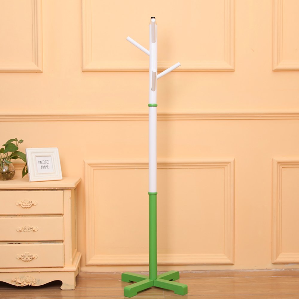 Ljha Pencil Shaped Children Floorstanding Coat Rack Bedroom