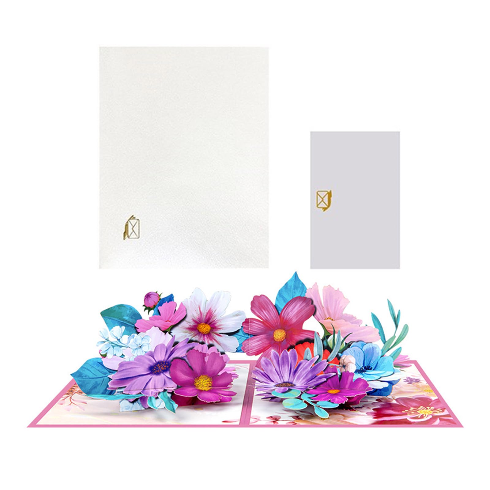 Tsophreniq 3D Gesang Flower Celebration Card Paper for Party Invitation and Greetings Stylish Mother Day Present Proposal Love