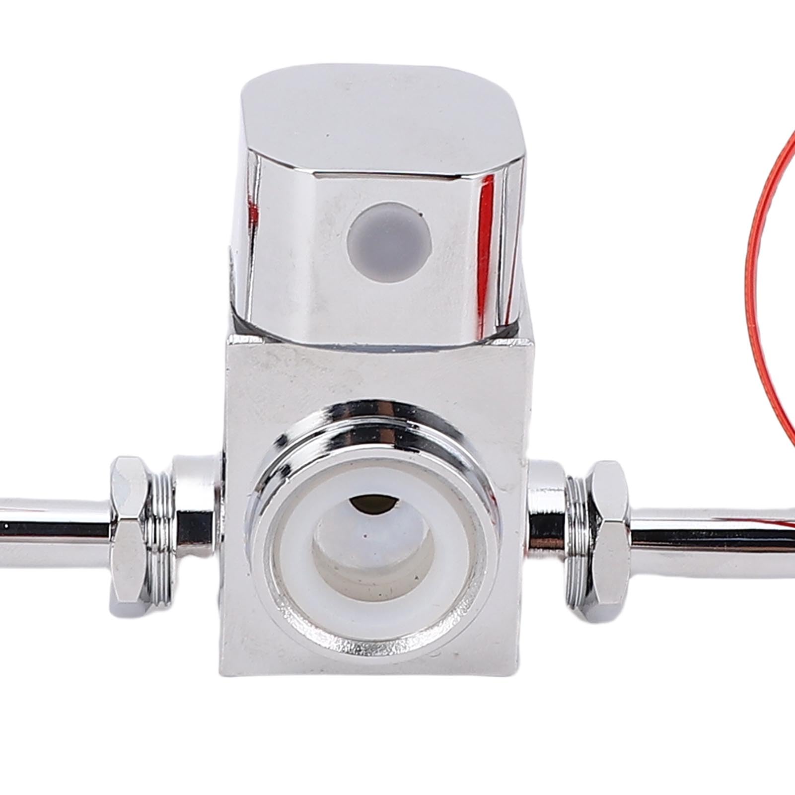 Fockety Wasserhahn montiert Augenwaschstation, 360-Grad-Drehung Augenwaschstation Waschbecken Befestigung mit 3pcs Adapter, Notfall Augenwaschanlage für Fabrik, Industrie vor Ort