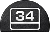 Vista 55 de NDZ Performance JP1 - Enchufe de agarre para Glock 17 19 21 22 23 24 31 32 34 35 38 Gen 1-3 pulgadas .40 .357 0.394 in .45 ACP relleno láser grabado