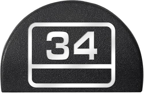 Miniatura 55 de NDZ Performance JP1 - Enchufe de agarre para Glock 17 19 21 22 23 24 31 32 34 35 38 Gen 1-3 pulgadas .40 .357 0.394 in .45 ACP relleno láser grabado