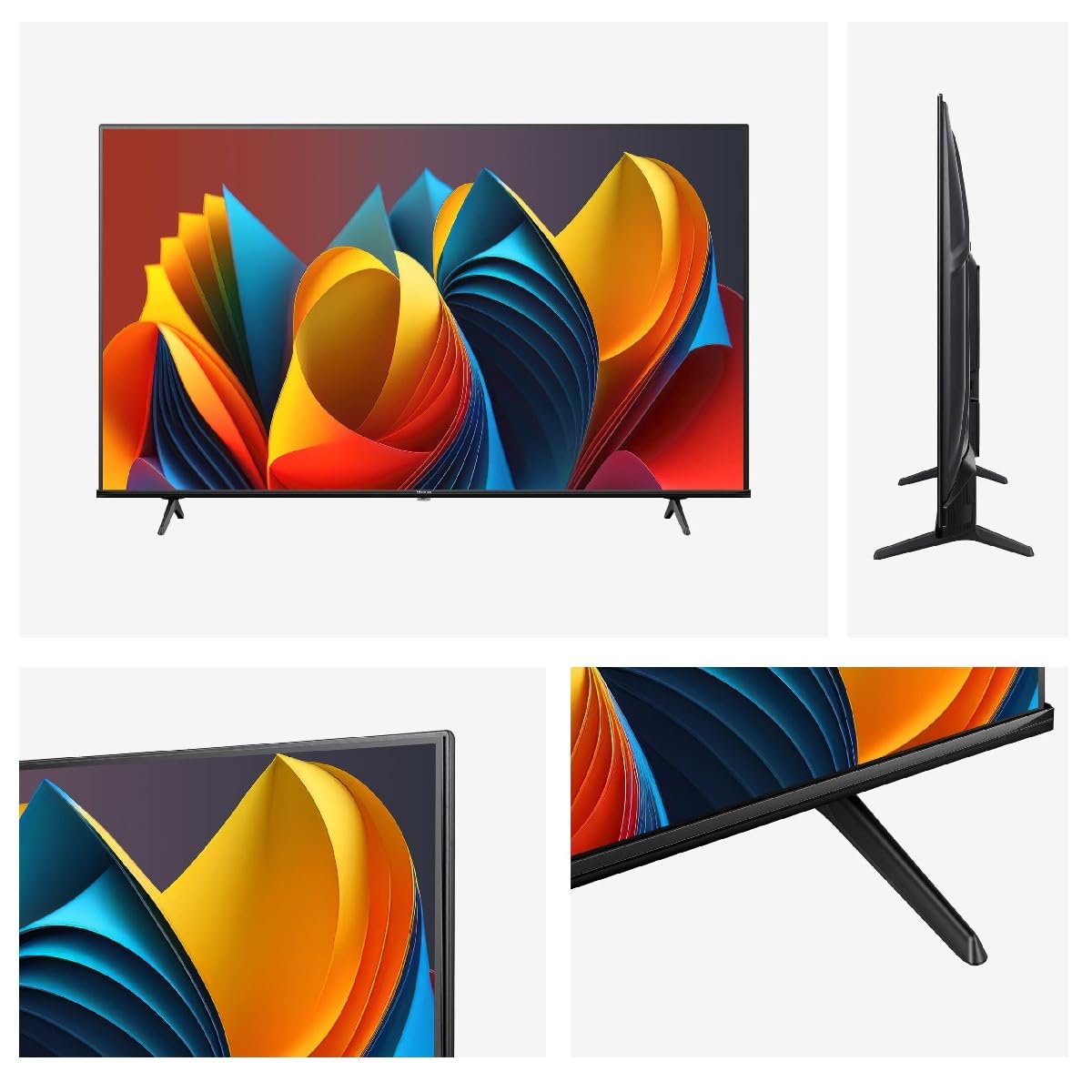 Hisense 75E7NQ - Smart TV 75 Pollici (190,5 cm), DVB-T2, LED, HEVC/H.265, Nero