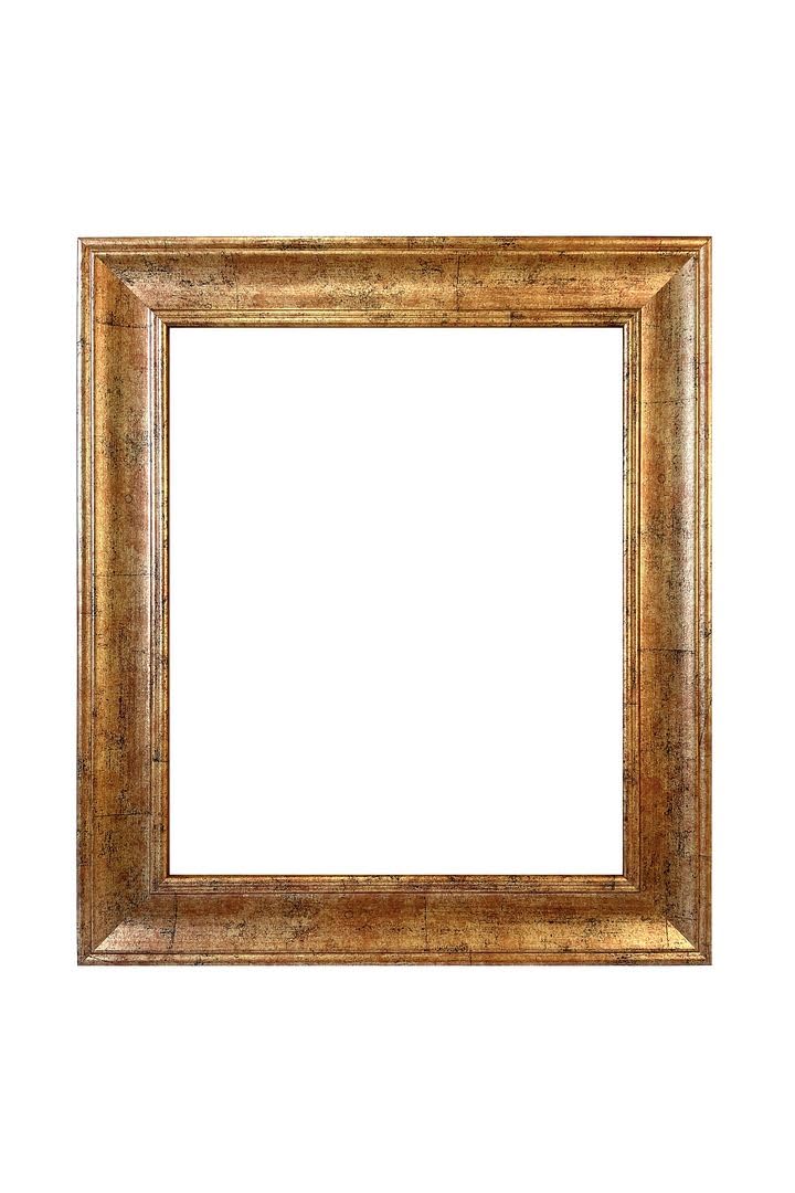 Frames By Post Antique Gold Scandi Picture Photo Frame Gold A2 Plastic Glass