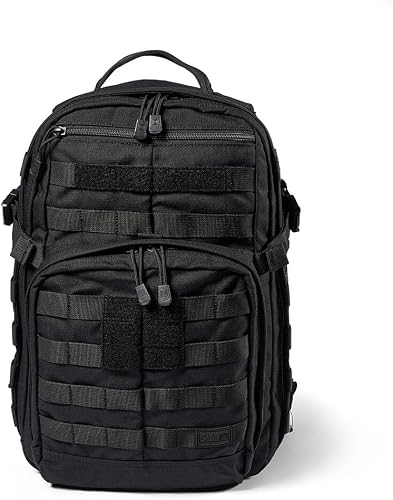 5.11 Tactical Backpack – Rush 12 2.0 – Military Molle Pack, CCW and Laptop Compartment, 24 Liter, Small, Style 56561