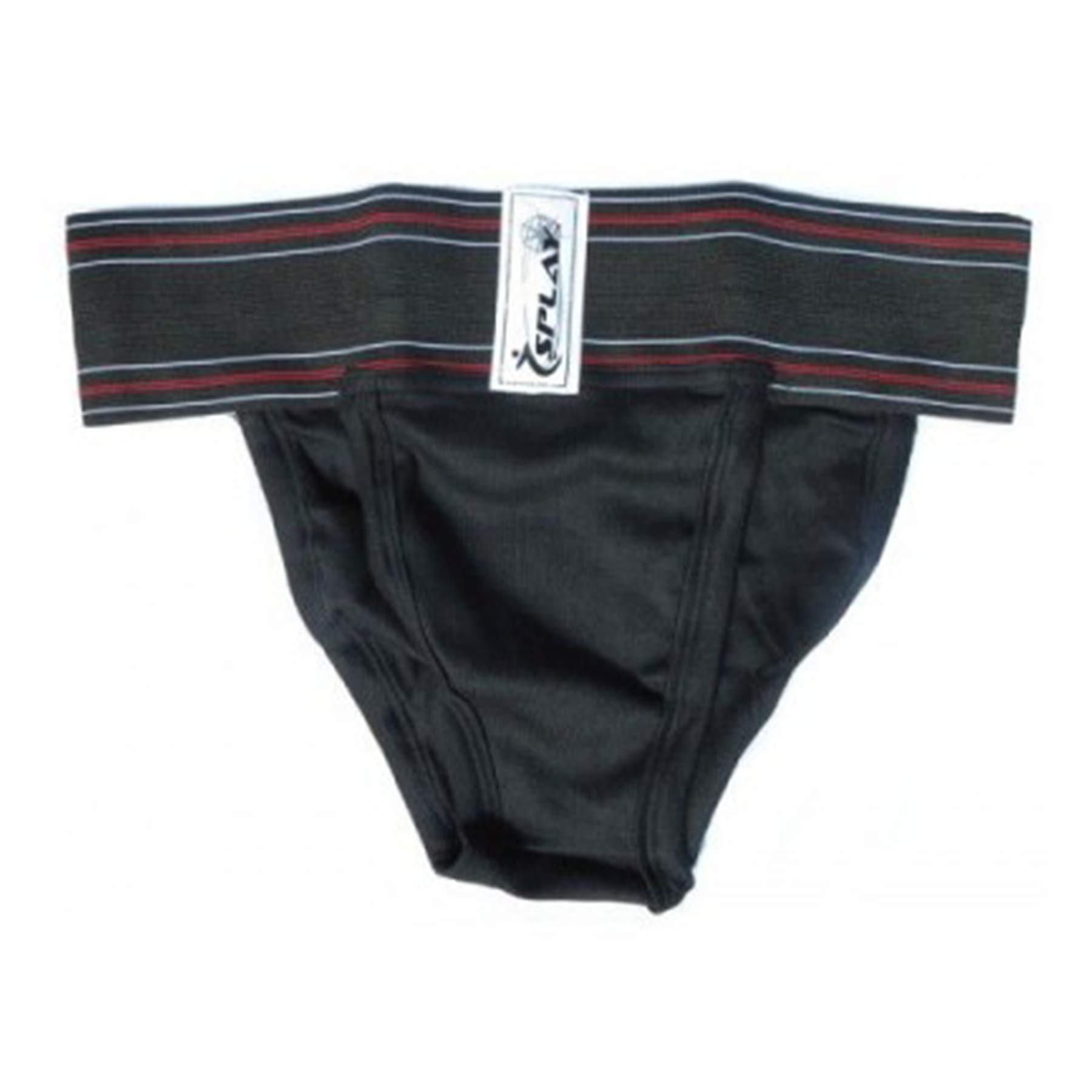 Splay Cricketers Brief - Black, Small - Ultimate Comfort & Support - Moisture-Wicking Multipurpose Sport Underwear