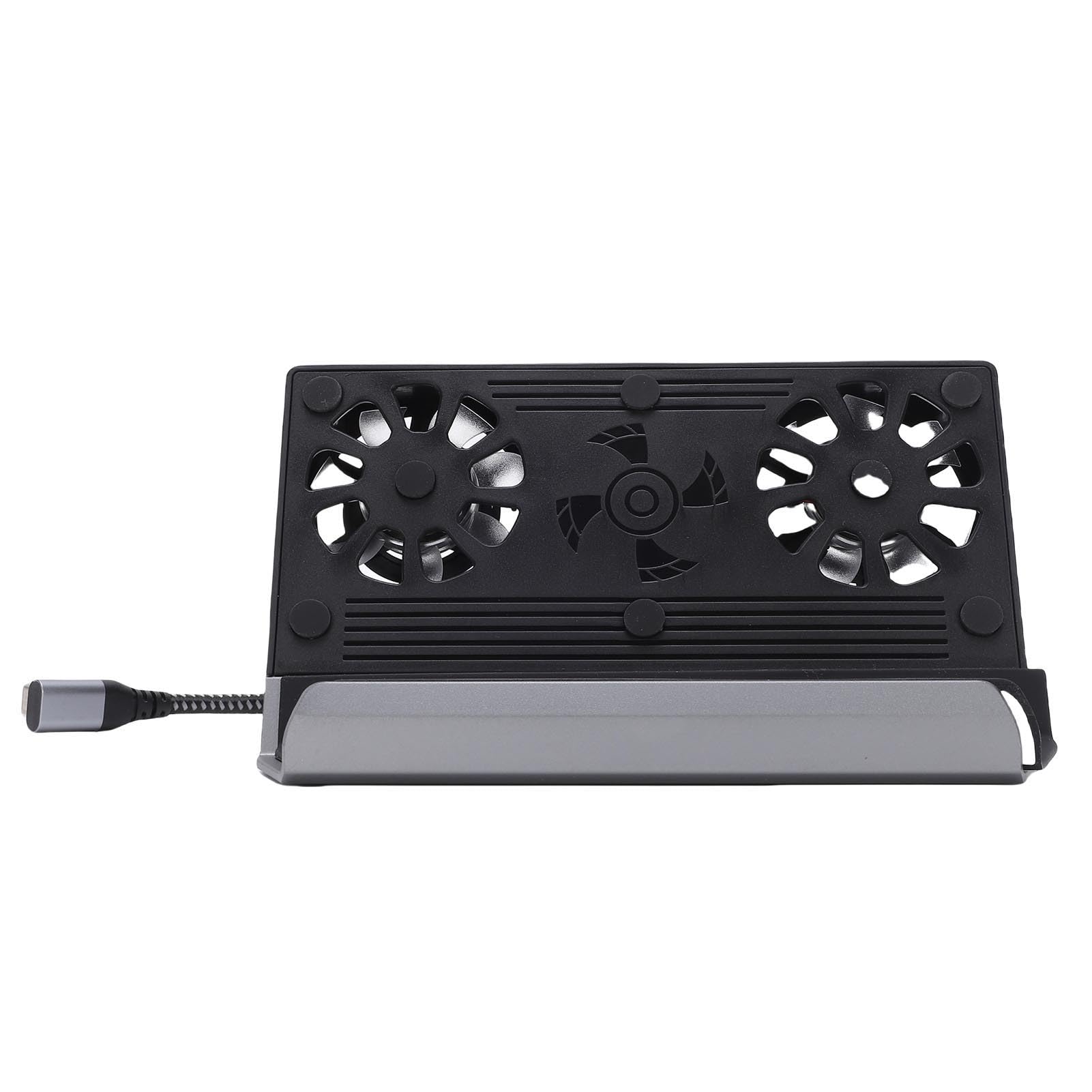 Bewinner 10 In1 Dock Gaming Dock para Go S OLED, 4K 60Hz HDMI, 100W PD Cargo Rápido, Ventiladores RGB de Doble Enfriamiento, Gigabit Ethernet, USB 3.0 Hub Compatible con Cubierta de