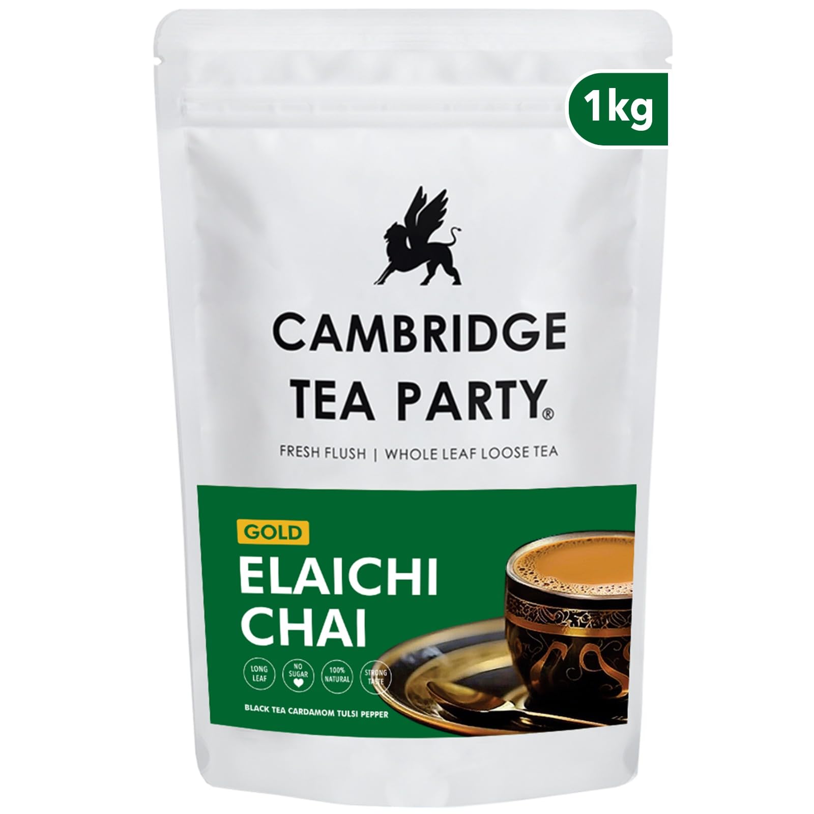 Cambridge Tea Party Cardamom Elaichi Chai Patti Tea Powder CTC, 1kg (B086MBTJM5) Amazon Price History, Amazon Price Tracker
