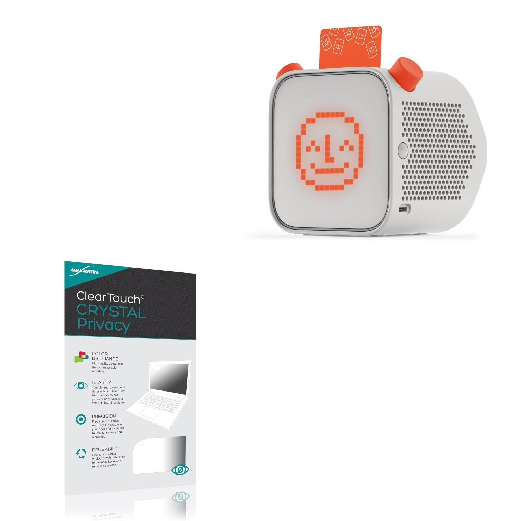 BoxWave Screen Protector Compatible with Yoto Player (3rd Gen) - ClearTouch Crystal Privacy (2-Pack), Privacy Screen Protector Flexible Film Clear