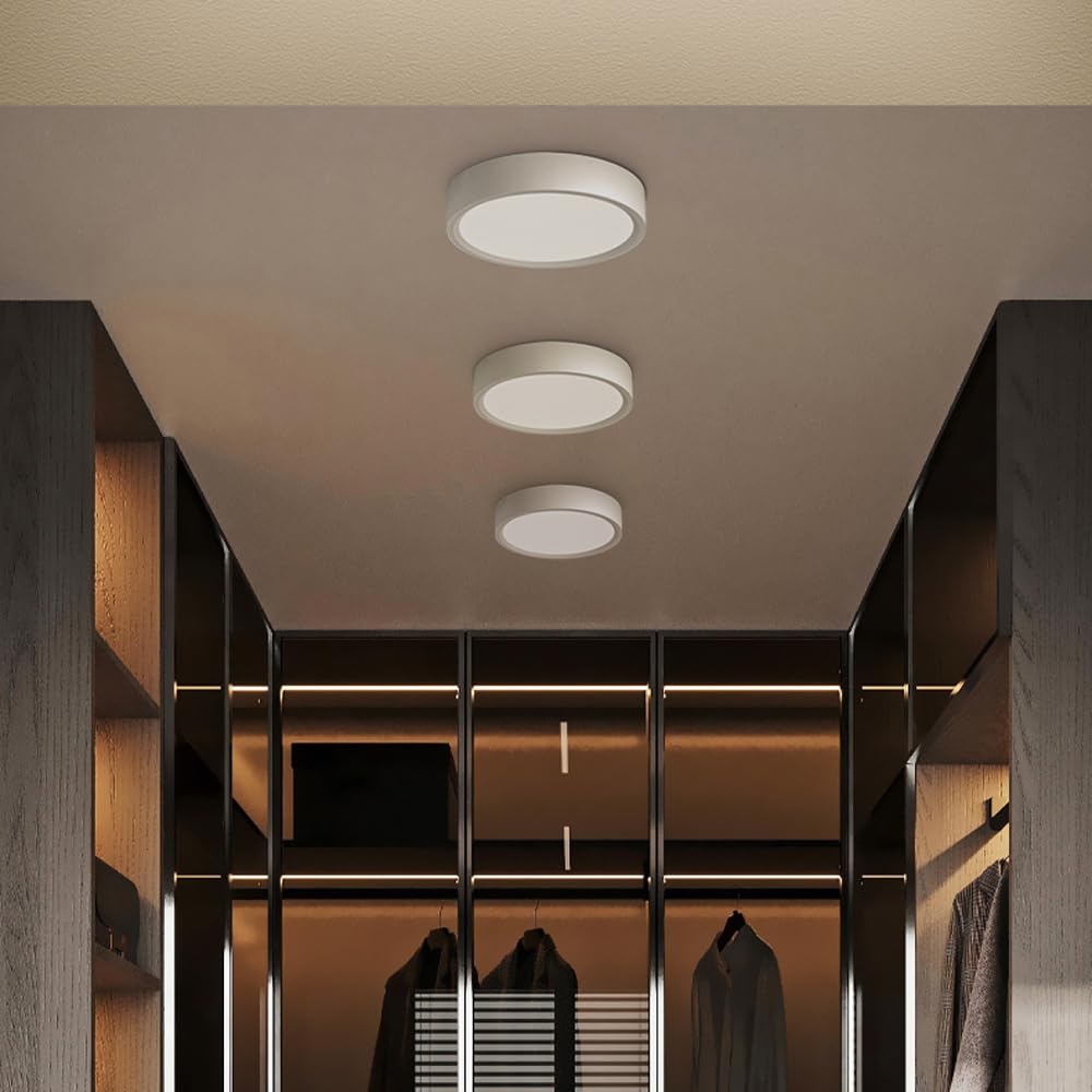Zawieszenie LED 5,5 cala 24 W Disk LED Światła Nowoczesne Wnętrze Ultra-Cienkie Downlights Czarne wpuszczane Sufitowe Downlight okrągłe aluminiowe reflektory 6000 K Światło dzienne Nie Bądź