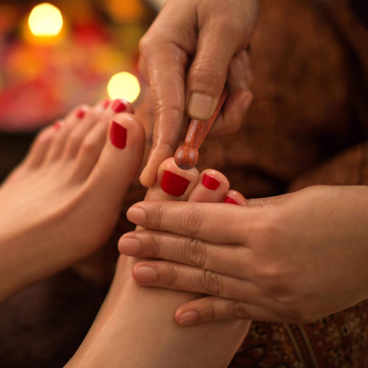 Healifty 3Pcs Wooden Reflexology Sticks Foot Hand Massage Wooden Stick Tools Thai Face Neck Back Waist Massager Trigger Points - Image 8