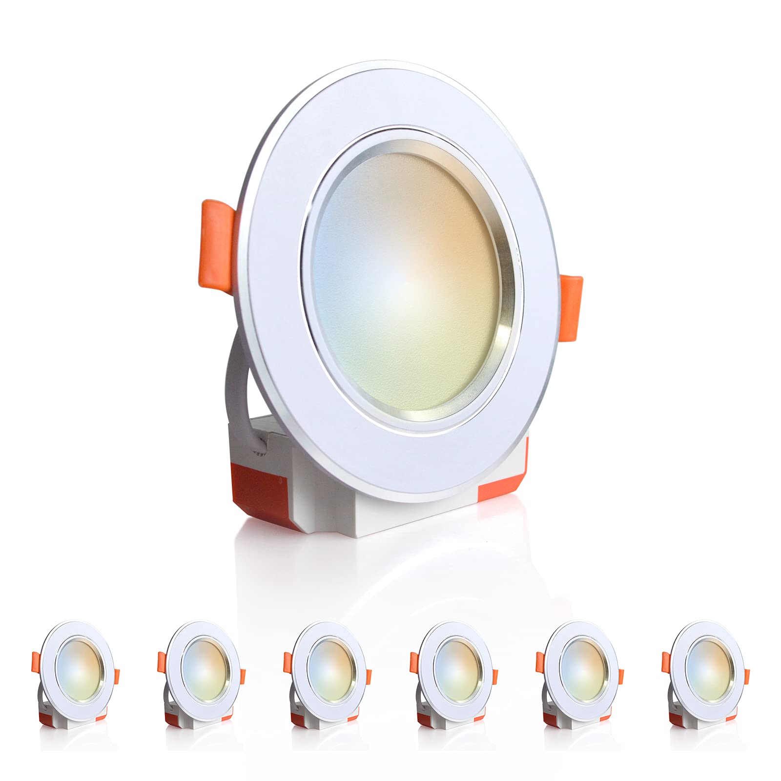 Floodoor 4 Inch 3CCT Recessed Lighting Canless Downlight 3000K/4000K