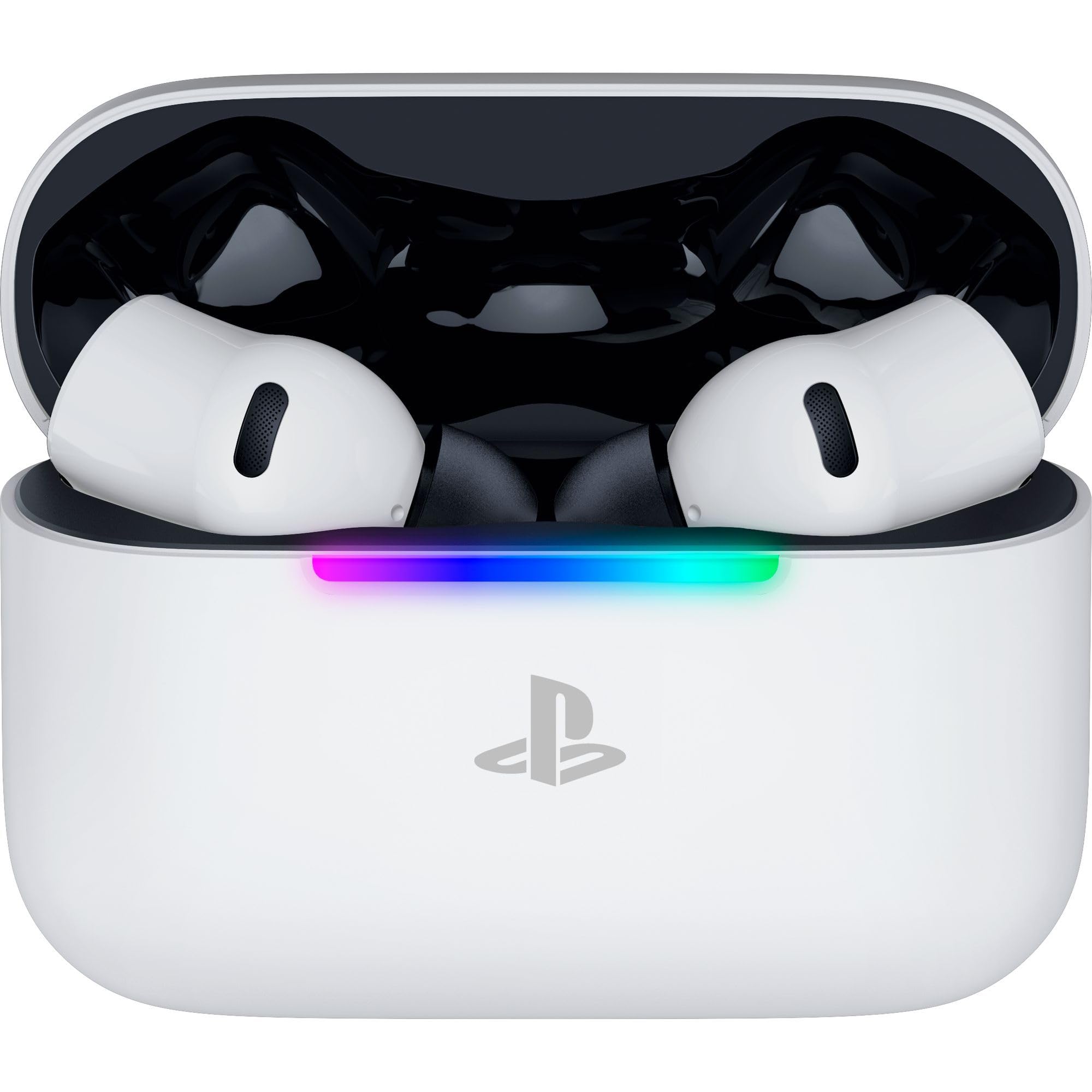 Razer Hammerhead V3 X HyperSpeed PlayStation - Kabellose Multi-Plattform-Gaming-Ohrhörer - HyperSpeed Wireless & Bluetooth - 40 Std Akkulaufzeit - Wasserabweisend IPX4 - THX Spatial Audio | Weiß