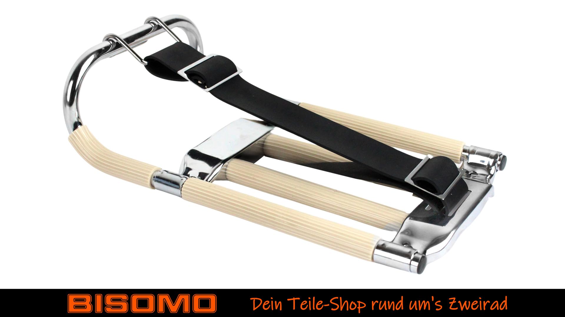 Gepäckträger Elfenbein + Gepäckträgergummi für Simson KR51 Schwalbe, SR4-1 Spatz, SR4-2 Star, SR4-3 Sperber, SR4-4 Habicht