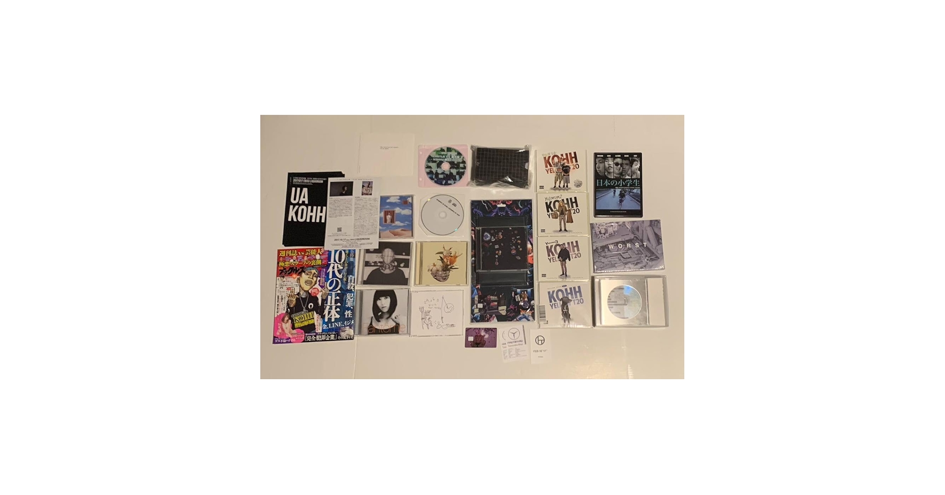KOHH YELLOWTAPE １〜4 CDセット 新品未開封 KOHH / YELLOW TAPE 4【ZAKAI限定特典付】