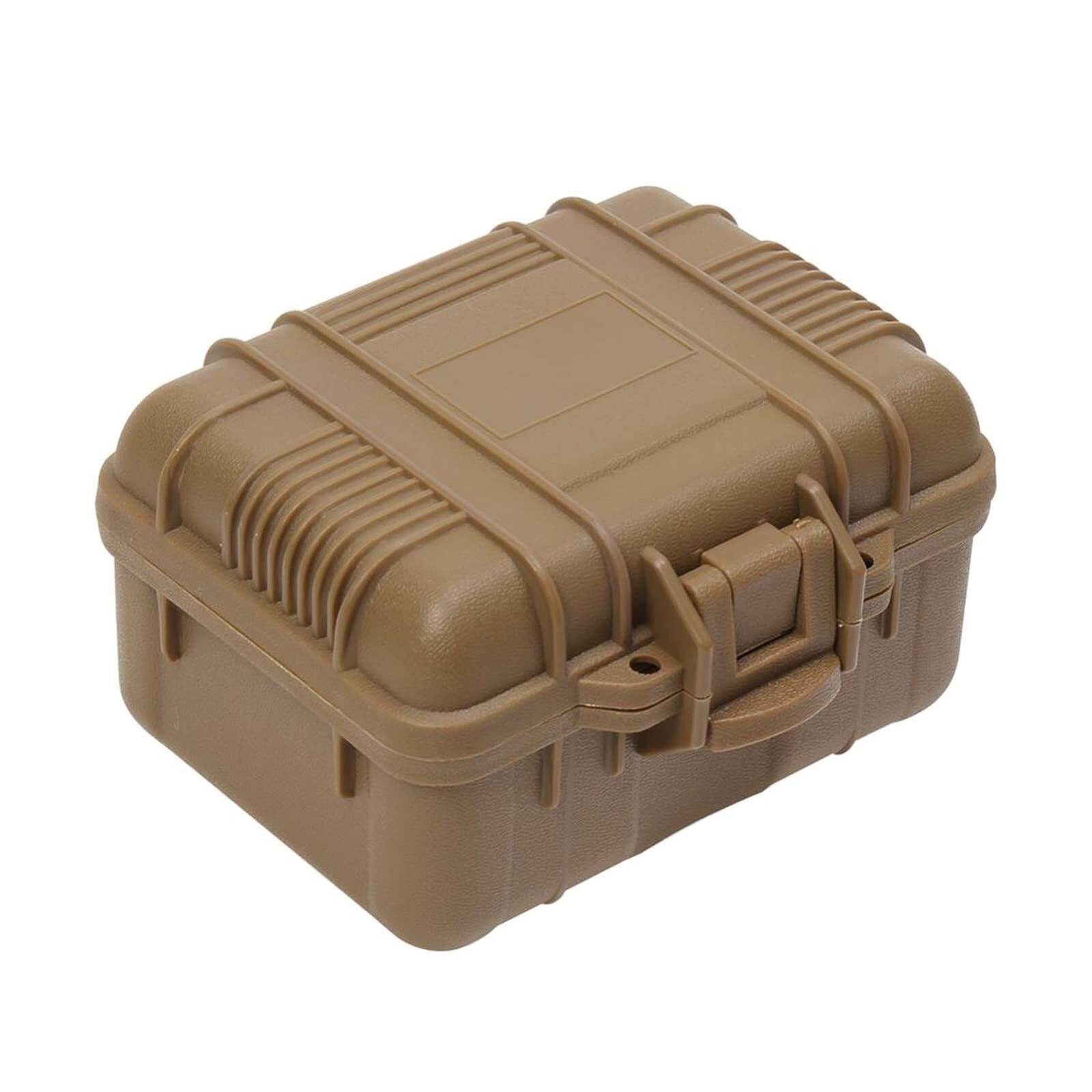 Tool Box Plastic Toolbox Sealed Waterproof Equipment Box Shock-proof Instrument Case Safety Protective Tool Outdoor Portable(Yellow)