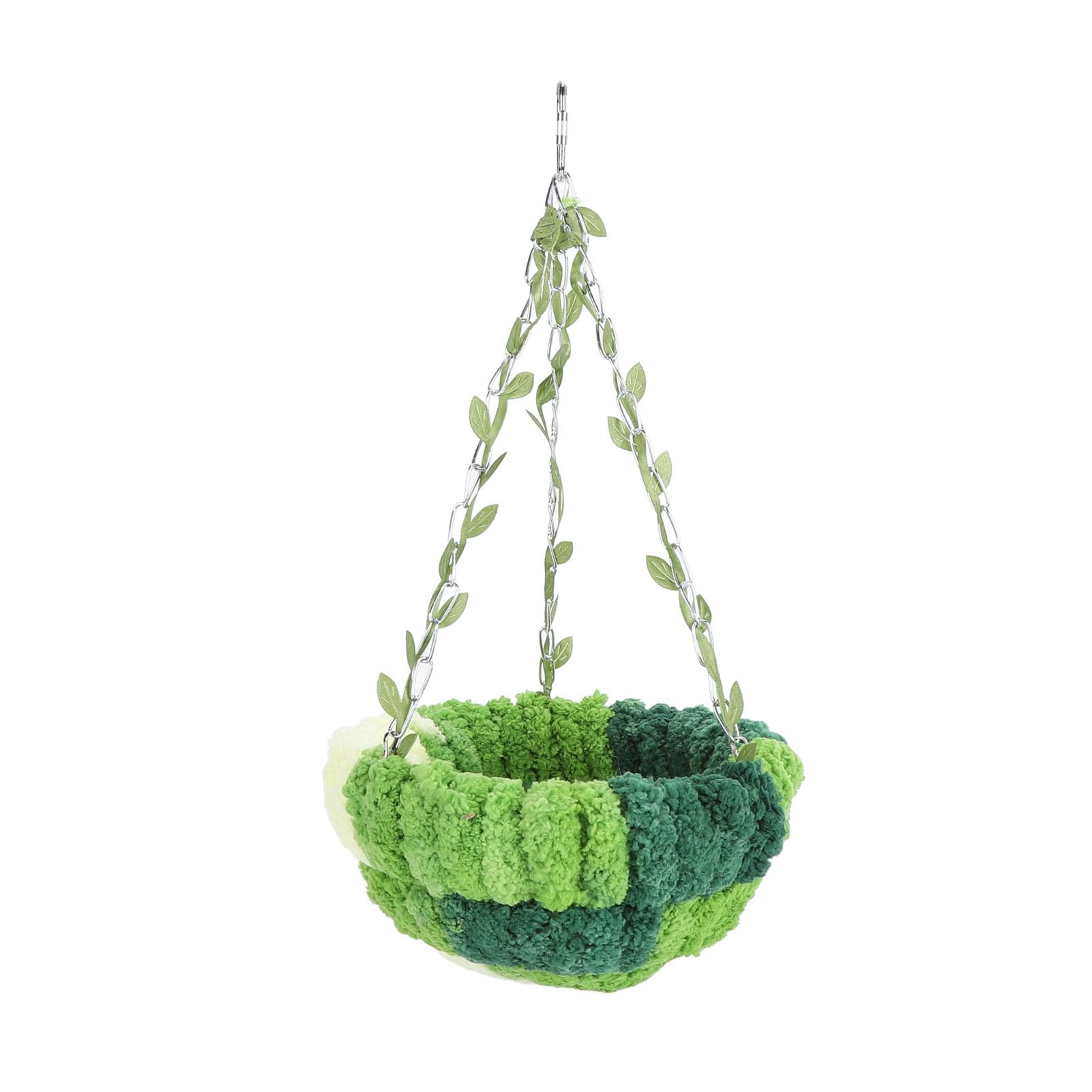 Nid D'oiseau, Maison D'élevage de Perruches en Molleton de Corail Doux, Cabane pour Perroquets, Lit pour Perruches, Perruches, Calopsittes, Inséparables, (Grand hamac (17x32cm /