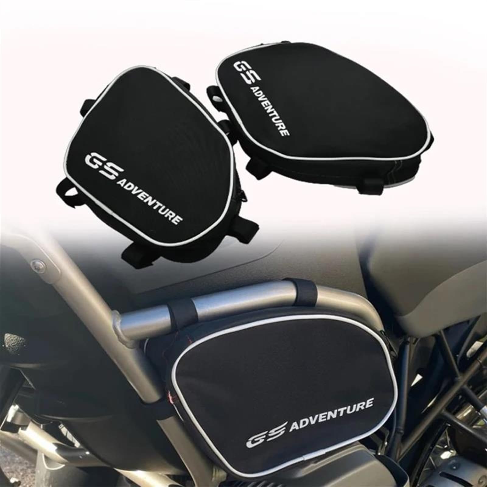 Borsa per Barre di Protezione Telaio Moto per BMW R1200GS Adventure R 1200 GS ADV 2005-2012 Pacchetto Attrezzi Paraurti