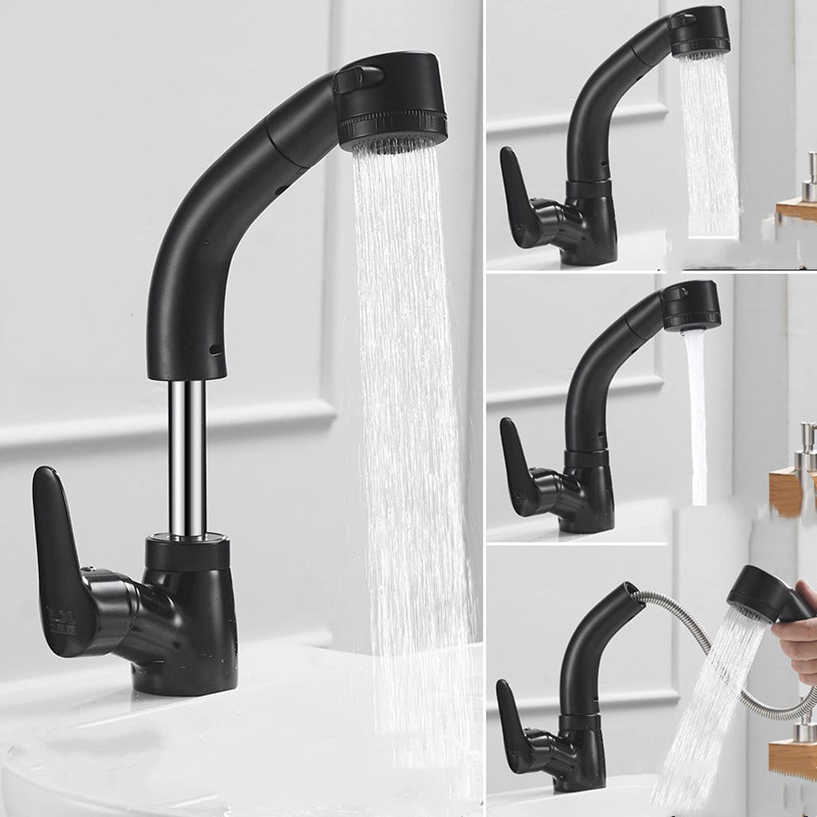 Robinet de cuisine design moderne et finitions durables de qualité
