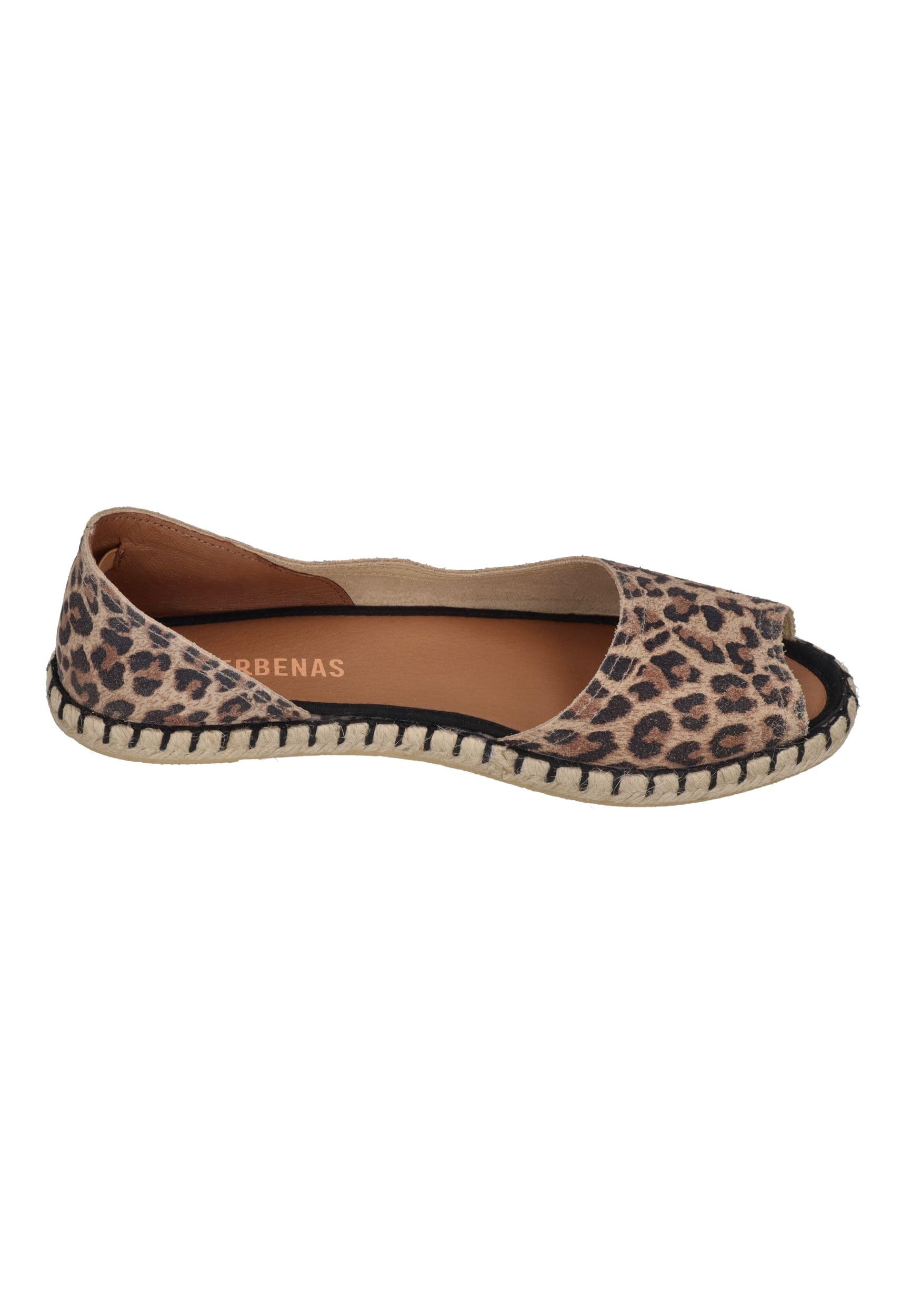 VERBENAS Damen Espadrilles Cruz Leo Camel