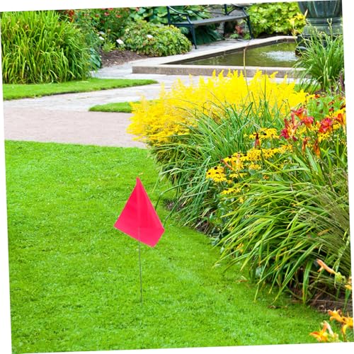 Marqueurs de terrain de couleur rose pour petits espaces et gazon