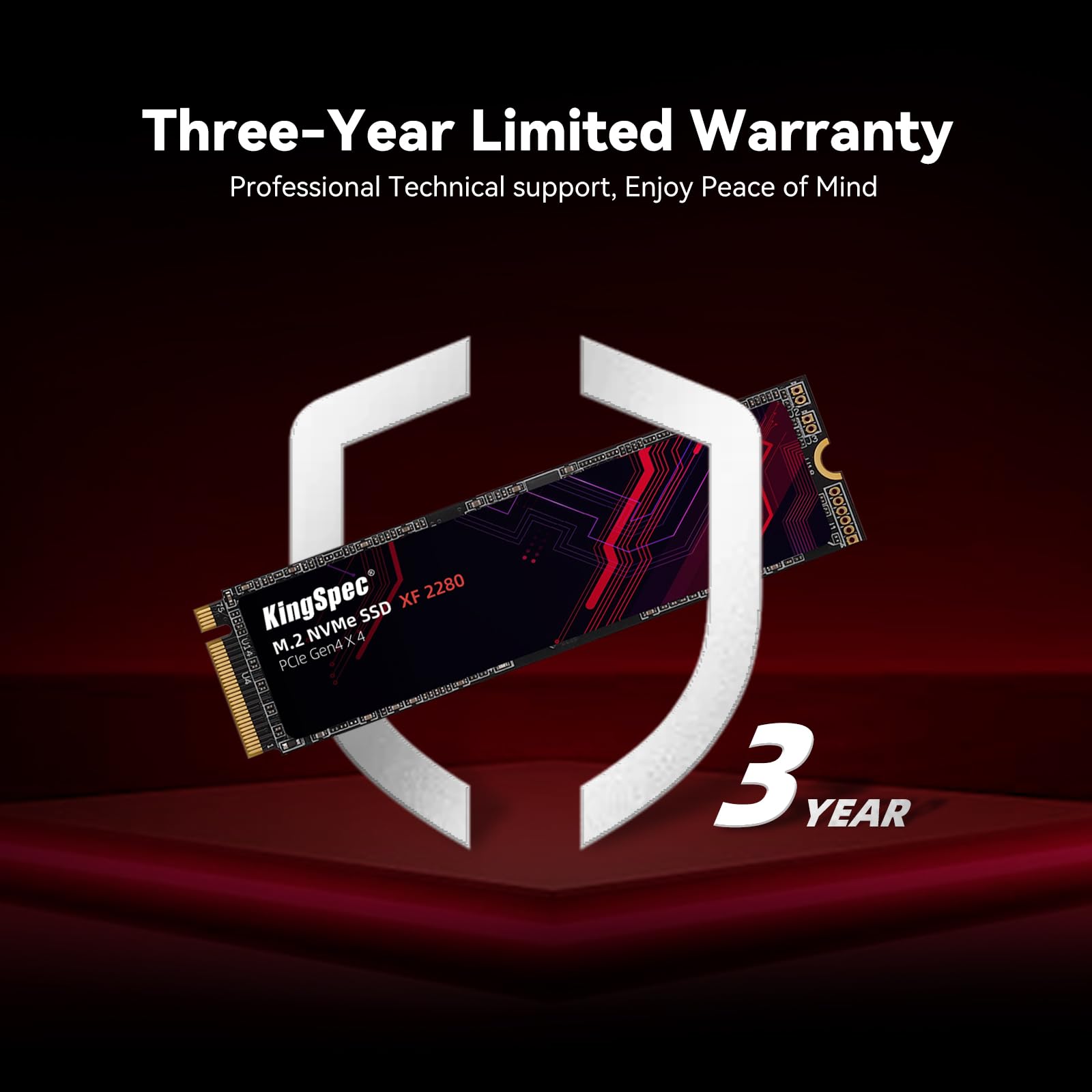 『新品未使用』　KingSpec 2280 NVMe SSD 4TB M.2 Amazon.com: KingSpec NT Seriese 4TB M.2 2280 SATA SSD,Sata3