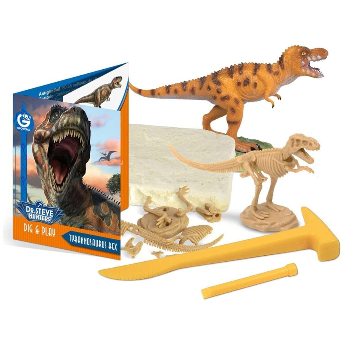 Amazon | ジオワールド ティラノサウルス 恐竜化石発掘キット