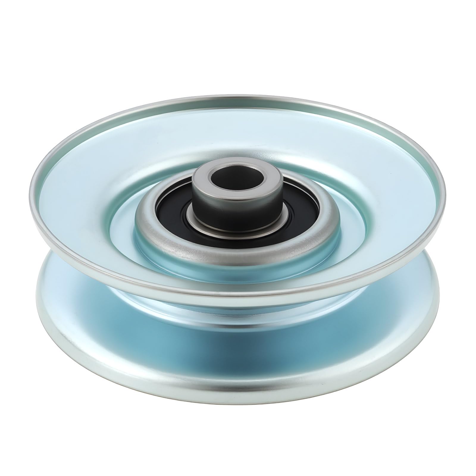 eMagTech Lawn Mower Idler Pulley Flat Idler Pulley 179050 Diameter 64.5mm Height 18mm Compatible with Husqvarna Sitting Lawn Mower