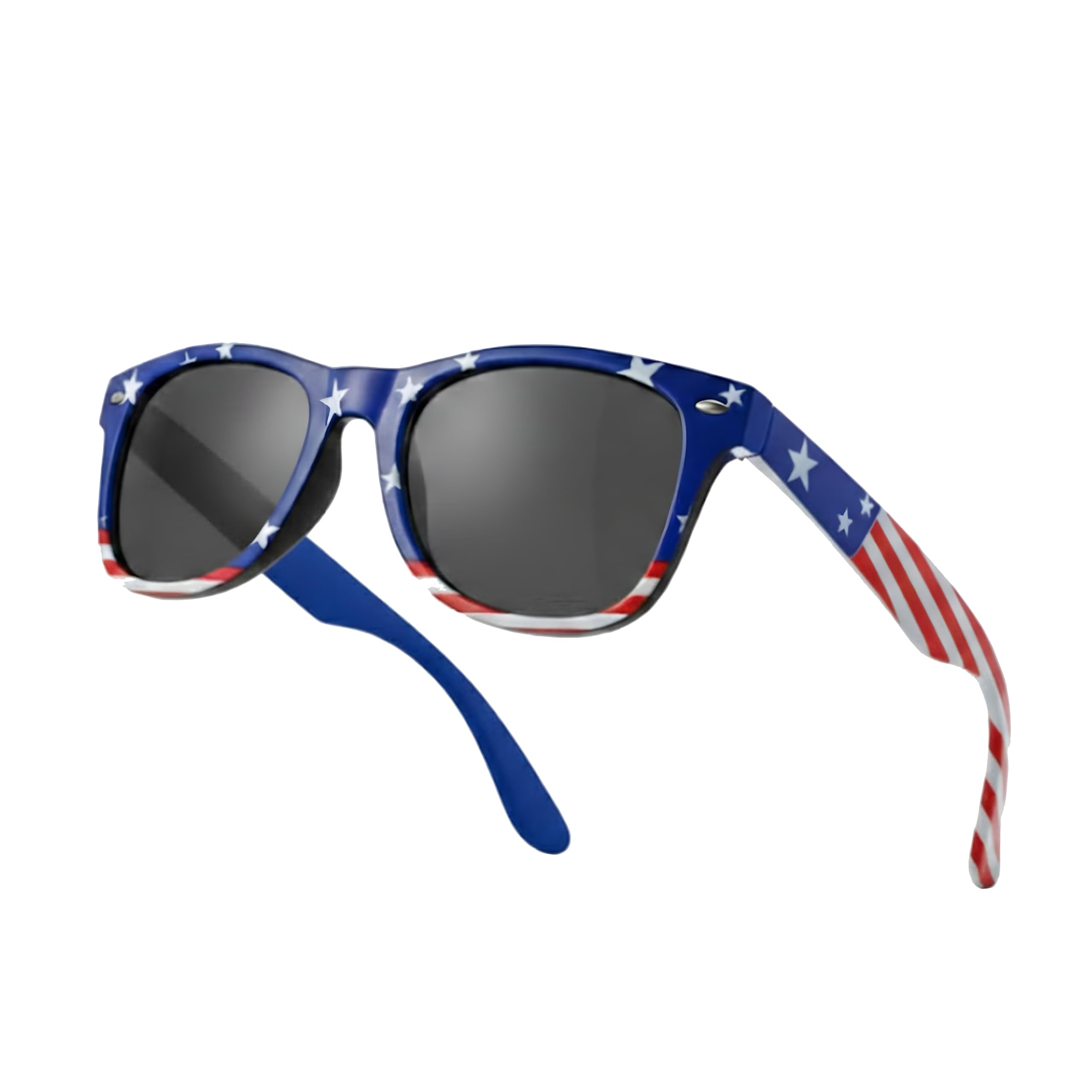 Komonee Drifter Sunglasses UV400 Protection Blue USA Classic Style Retro Sun Shades Eye Glasses Unisex For Men Women Travel & Fashion – Lightweight Frame Fashion Eyewear Outdoors