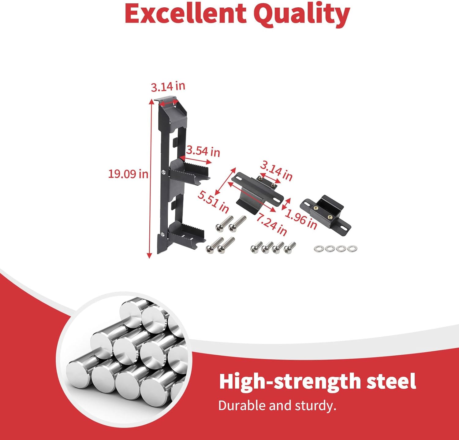 Linskip Tailgate Hinge Step Compatible with Ford Bronco 2021-2025+, Easy Roof Reach, Tailgate Ladder for Bronco Exterior Accessories