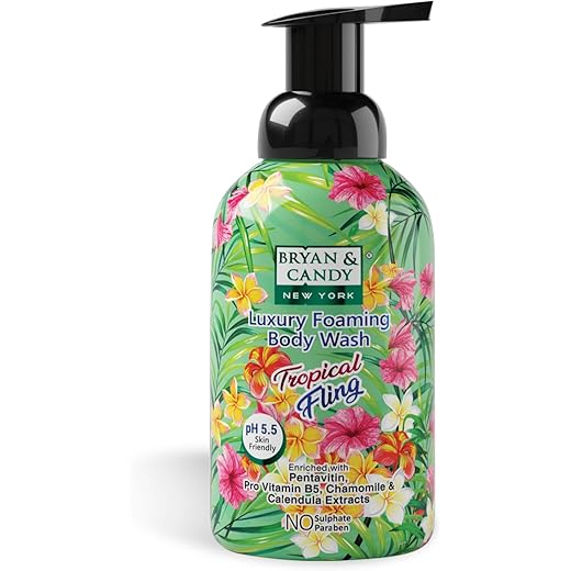 Bryan Candy Foaming Body Wash - Hydrating 400ml