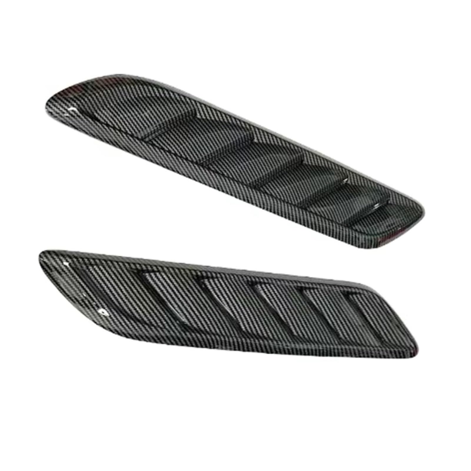 Grille d'aération décorative de capot en carbone pour VW Passat B6 et Golf - 8