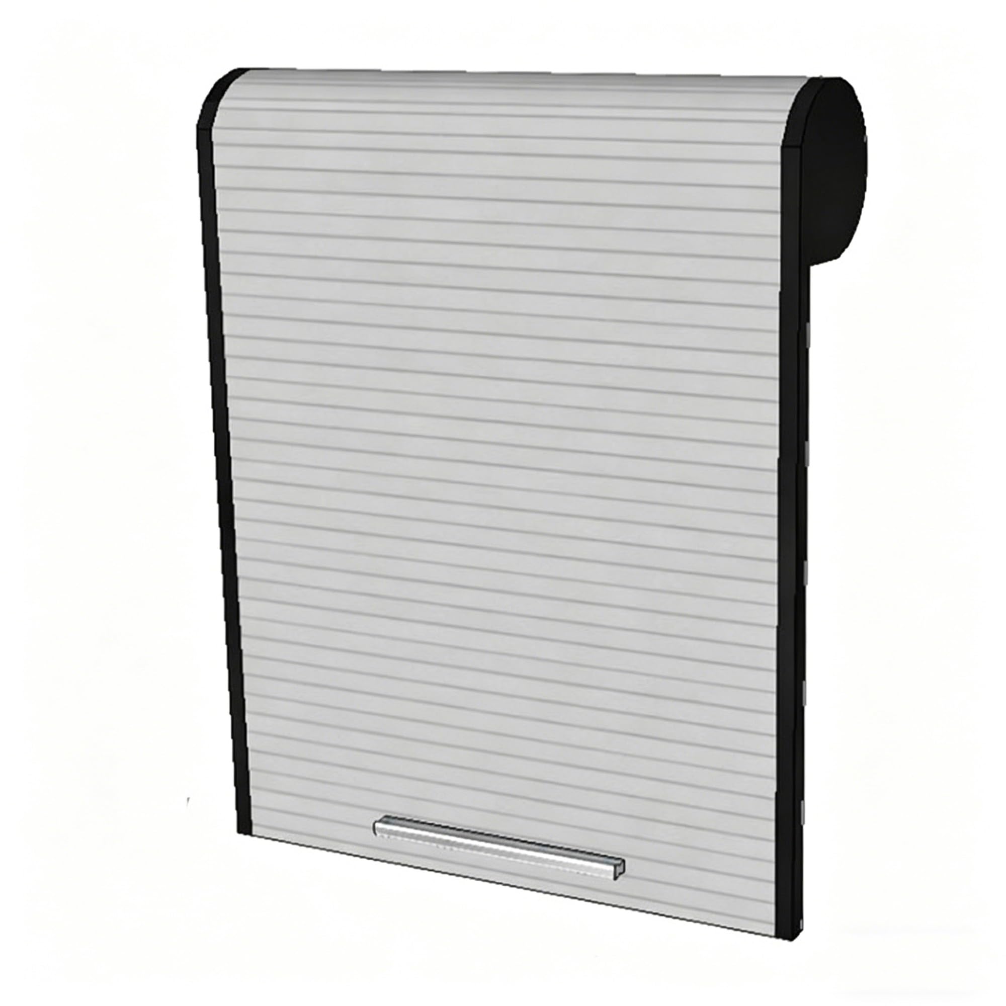Puerta Enrollable Armario Puerta Enrollable PVC Kit de Descendente Para Gabinetes de Cocina, Caravanas, Autocaravanas, Oficinas Y Hoteles(40x70 cm)