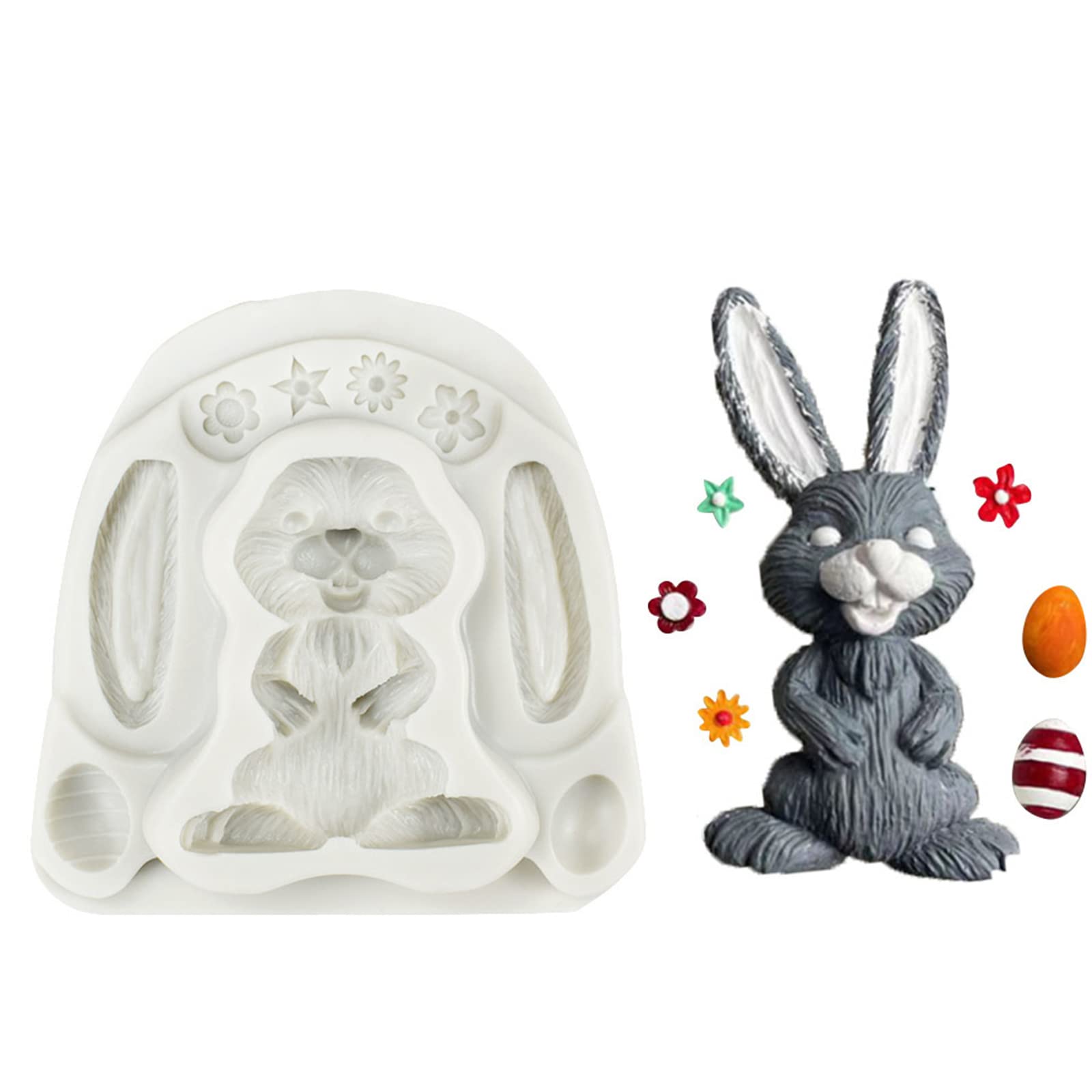 Tsophreniq Silicone Easter Eggs Shapes Baking Gadget Accessories for Chocolate Fondant Candy Mousse Cake Silicone Candy Molds Shapes