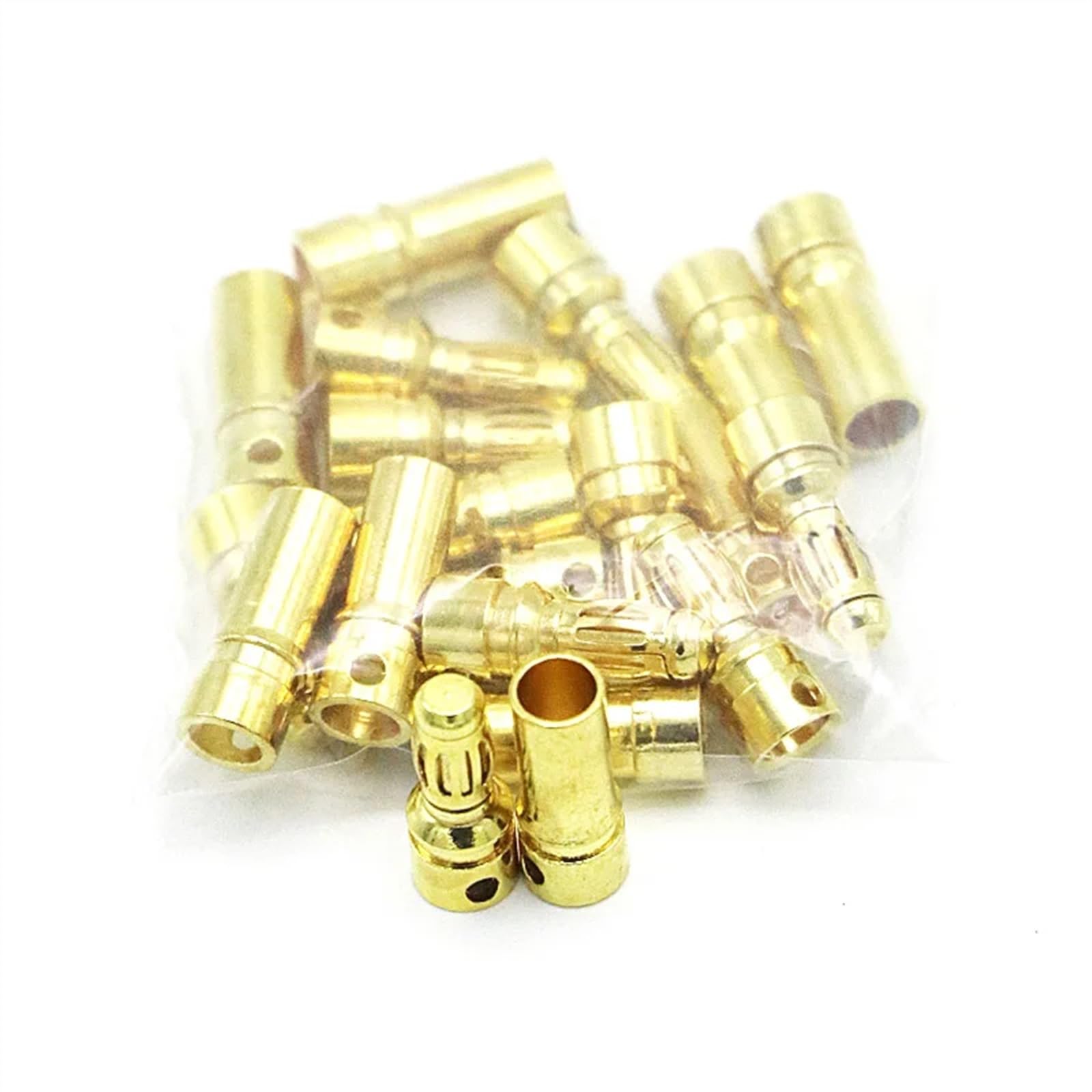 20 connecteurs Banane dorés de 3,5 mm.(50 Pair)