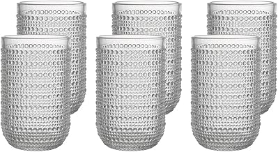 Haus Concept - Jogo de Copos de Vidro Esfera 6 Peças - Cristal