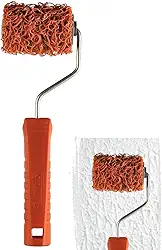 Rolo Para Textura Pintura Cabelo de Anjo Pequeno Minirolo 5cm Com Suporte | Atlas