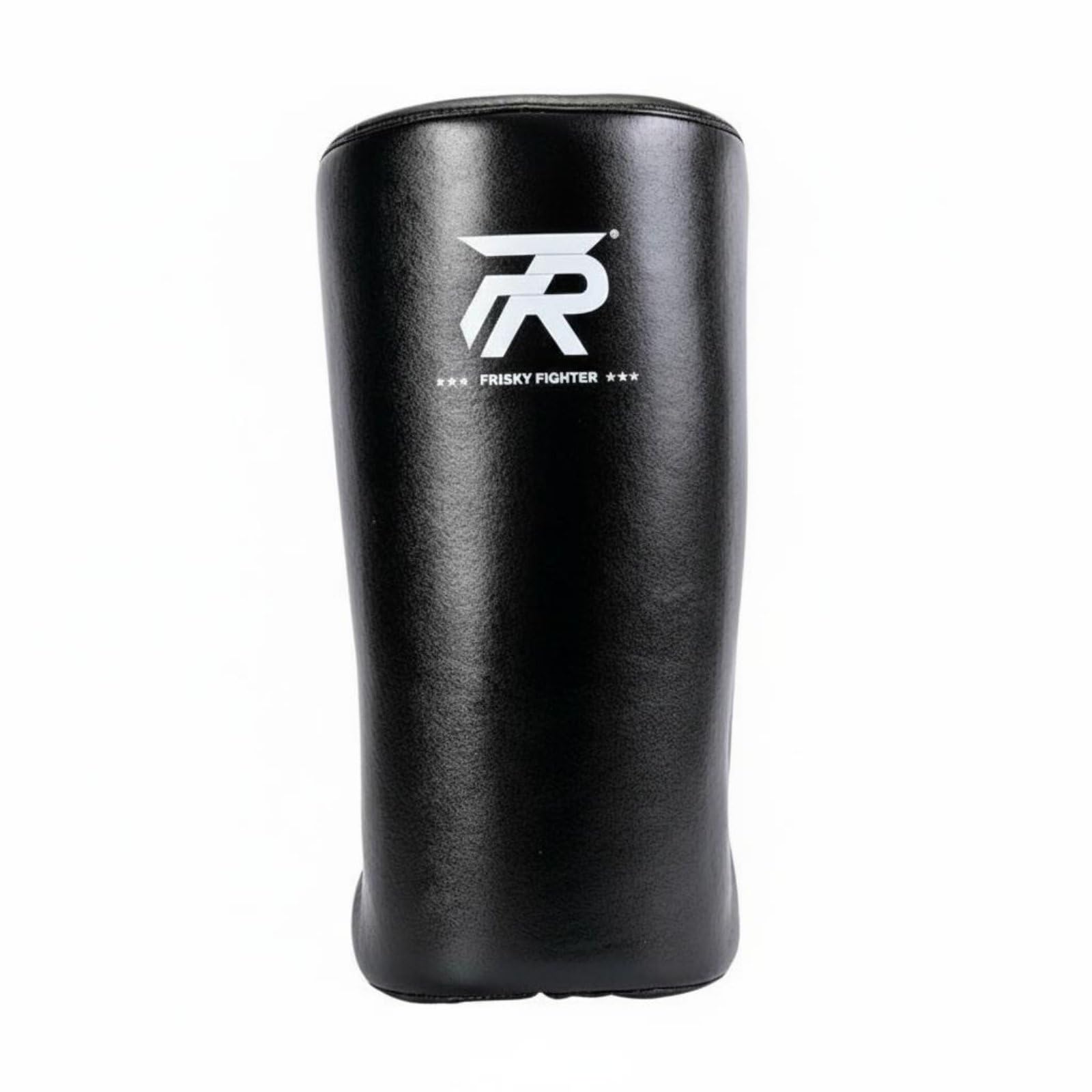 Wear-Resistant Muay Thai Calf Kick Target Microfiber Leather Low Kick Training Pad Thick Padding Boxing Leg Target Secure Hook-and-Loop Straps for Fighters, Coaches, Gym, Dojo, Black-picture-19