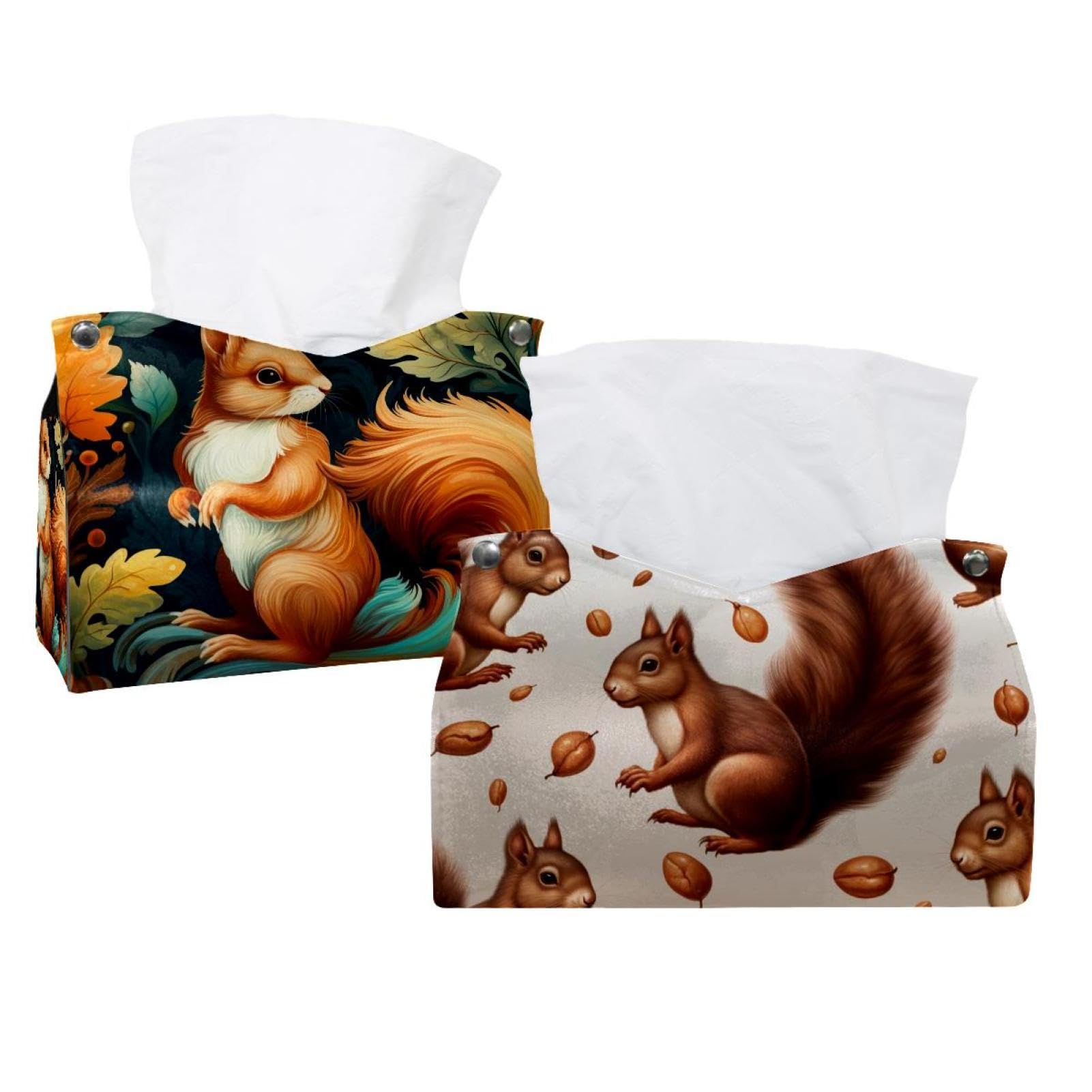 Boîte à mouchoirs écureuil pour sublimer votre commode de chambre et coiffeuse