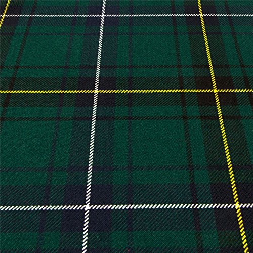 Tissu Henderson Modern Tartan 16oz pure laine de haute coupure