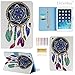 iPad Mini Case,LittleMax(TM) Kickstand Faux Leather Case Smart [Auto Wake/Sleep] Wallet Case [Magnet Clasp] Flip Cover for iPad Mini 1/2/3 [Free Cleaning Cloth,Stylus Pen]-#1 Rainbow Dream Catcher