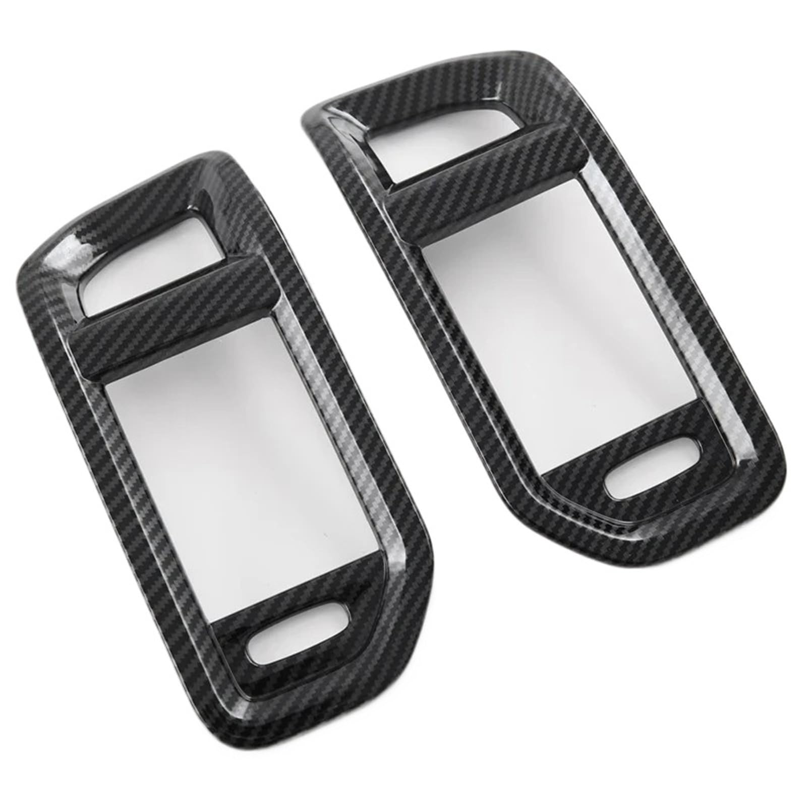 1Pair Dashboard Front Side Air Vent Trim Cover for Dodge for RAM 1500 TRX T-REX 2023 Up Parts Car Interior Air Outlet Frame Stickers FRTRGVUVXP