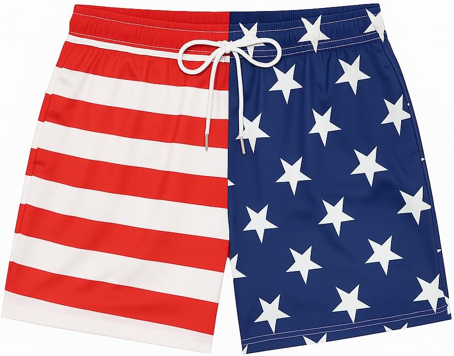 cheetahboo Womens American Flag Shorts USA Star Boxer Costume Women America Costume 4th of July Cosplay Halloween Costumes