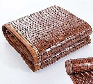 Bambu sommarmadrass dyna vikbar sovmatta för tvilling/full storlek dubbelsidigt kyllakan sommarsängkläder för hemskola (80 x 190 cm/31 x 75 tum)