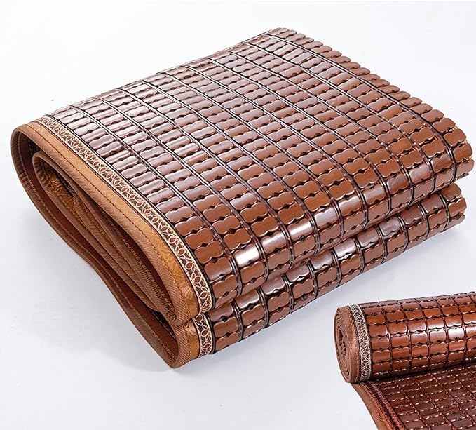 Colchoneta plegable de bambú para combatir el calor en el suelo de casa