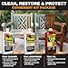 STAR BRITE Teak Kit - Restore Decks, Patio, Outdoor Furniture, Boats & Fine Wood - Marine Grade Teak Cleaner & Brightener Set With Premium Golden Teak Oil Finish - Renew, Refinish & Protect (081202)