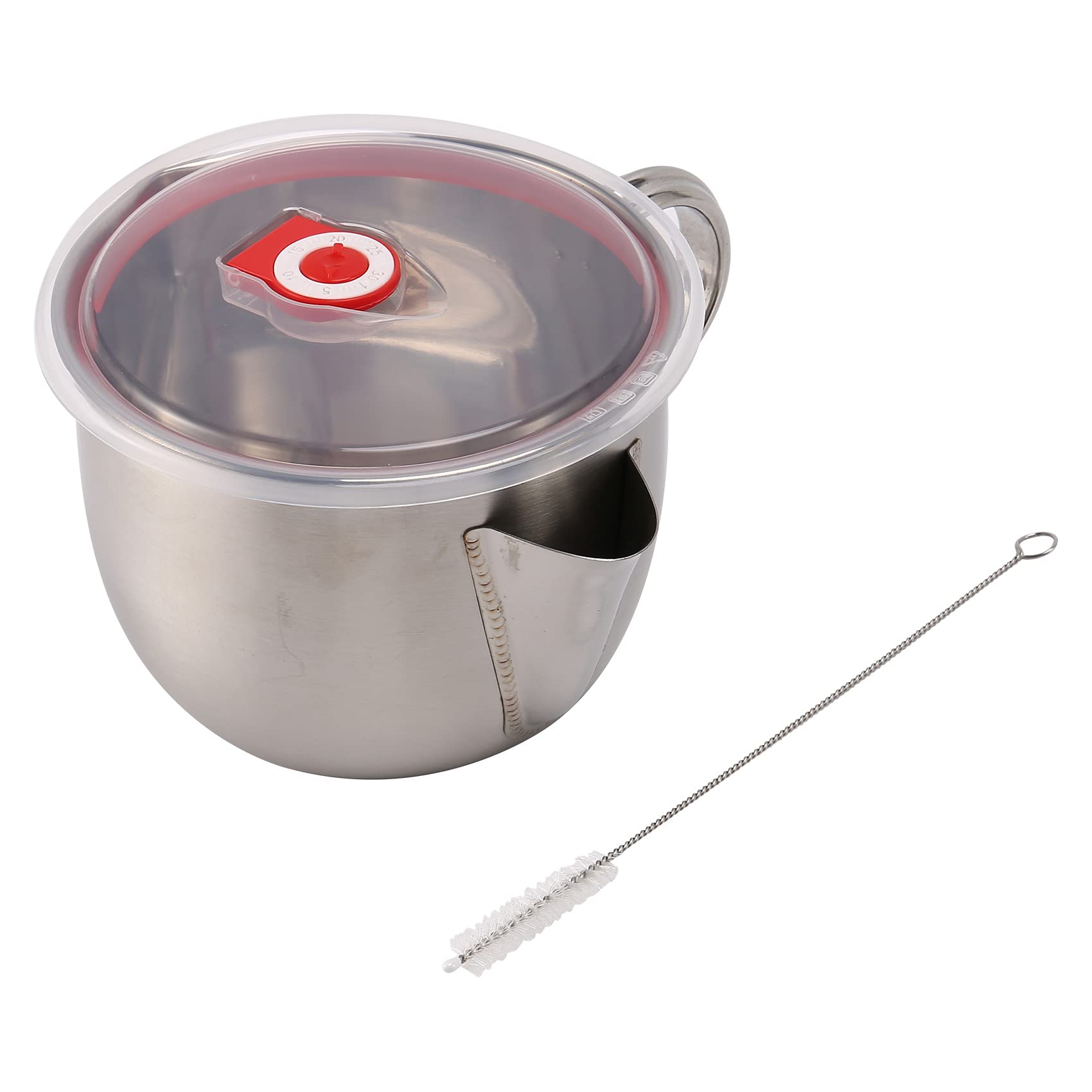 CTRLZS 1000Ml Multifunction 304 Stainless Steel Gravy Oil Soup Fat Separator Grease Oiler Filter Strainer Bowl Kitchen Cooking Tools