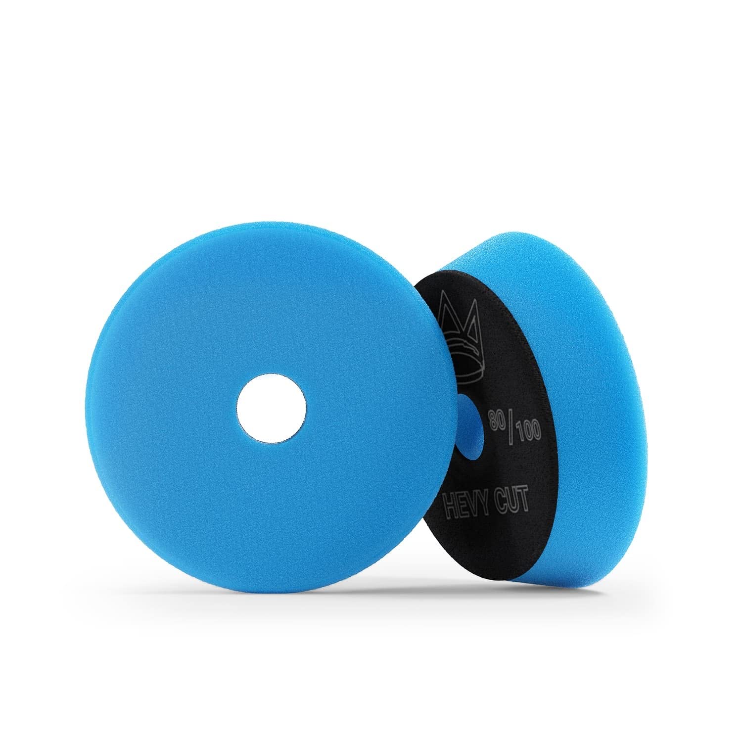 Royal Pads AIR Heavy Cut Polierpad (Ø 75mm) - Premium Polierschwamm für Exzenter & Rotations Poliermaschine - Auto polieren, Schleifen, wachsen, Wachs Klett Schwamm Pad | 1 STK.