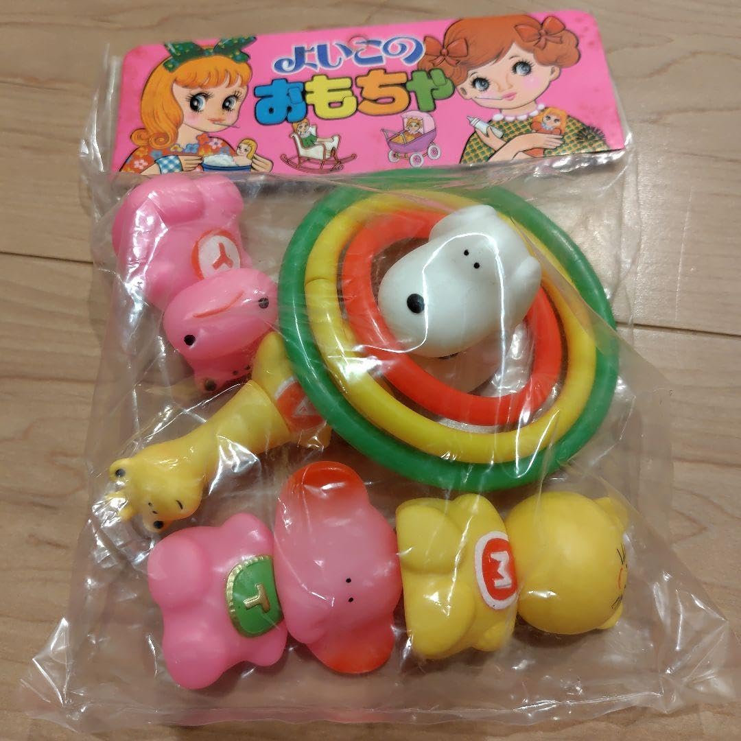 Amazon.co.jp: レトロ ヴィンテージ よいこのおもちゃ ソフビ どうぶつ