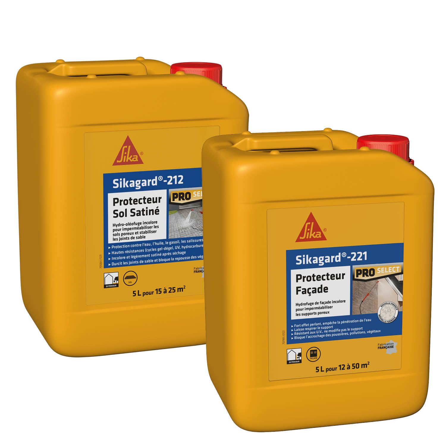 Hydrofuge pour sol terrasse et façade Sikagard idéal pour rénover avant l'été